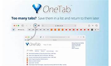 OneTab for Windows - Download it from Habererciyes for free